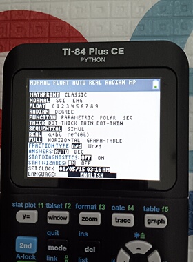 寻“”德州仪器TI84PlusCE彩屏计算器带Python