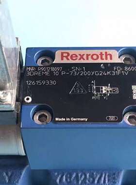 议价R901218097 3DREME10P-7X/200YG24K31F1V力士乐比例减压阀全