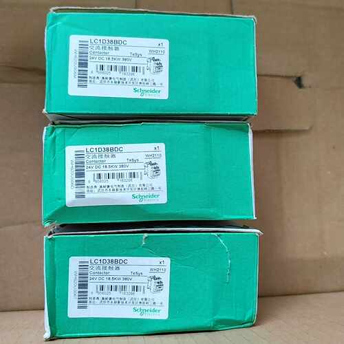 议价-施耐德直流a接触器LC1D38BDC，原包装，年份新正拍前询价