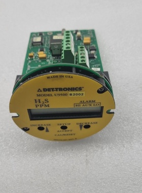 DETTRONICS U9500B2002006265002 REV AB MODEL U9500 B2002