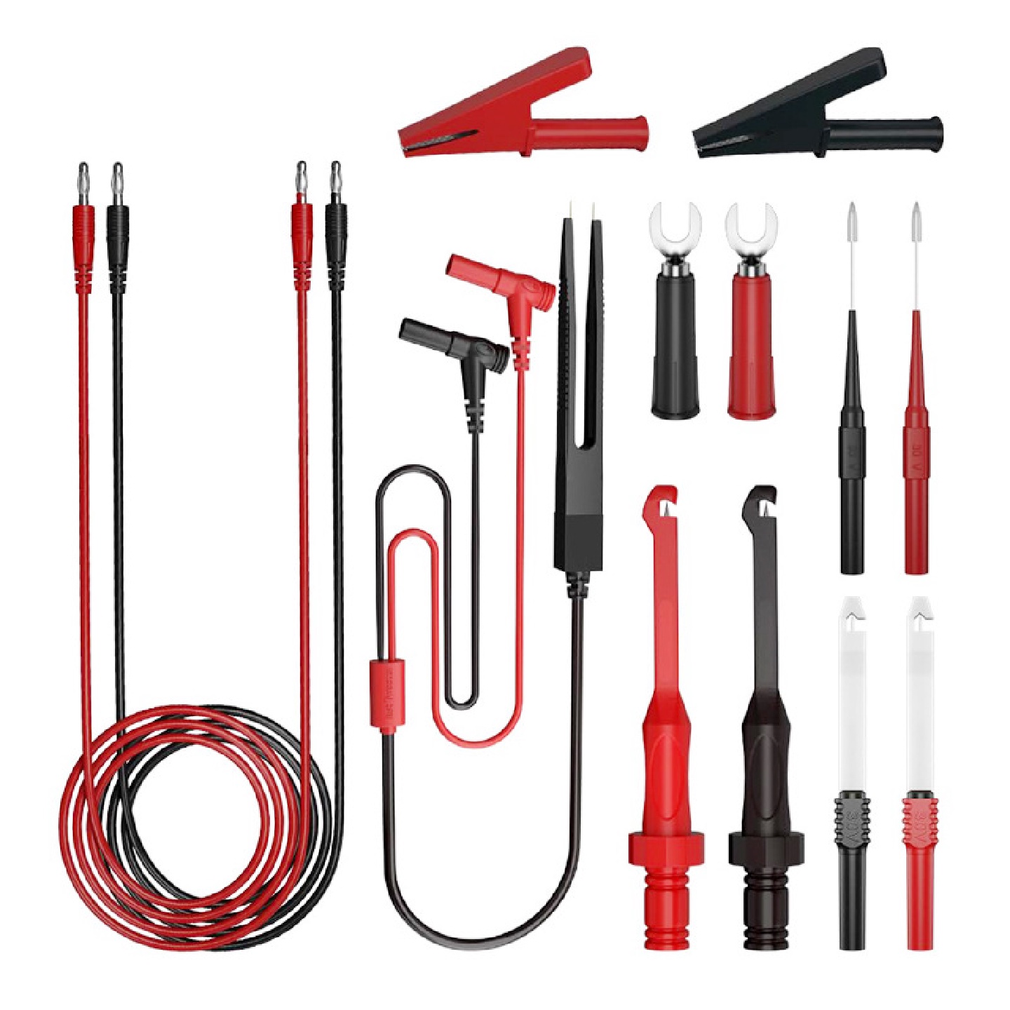 万用表表笔通用型数字表指针高压大电流防冻测试探头无损刺破探针