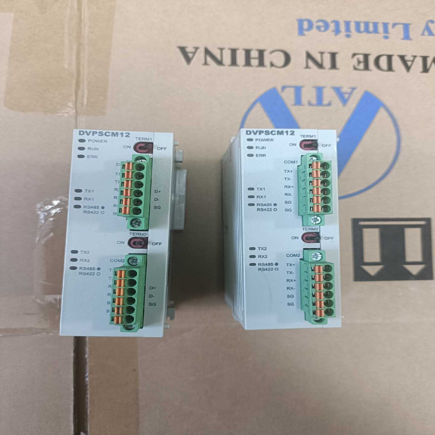 询价~台达PLC、DVPSCM12-SL、实物图拍摄,底壳有瑕疵,