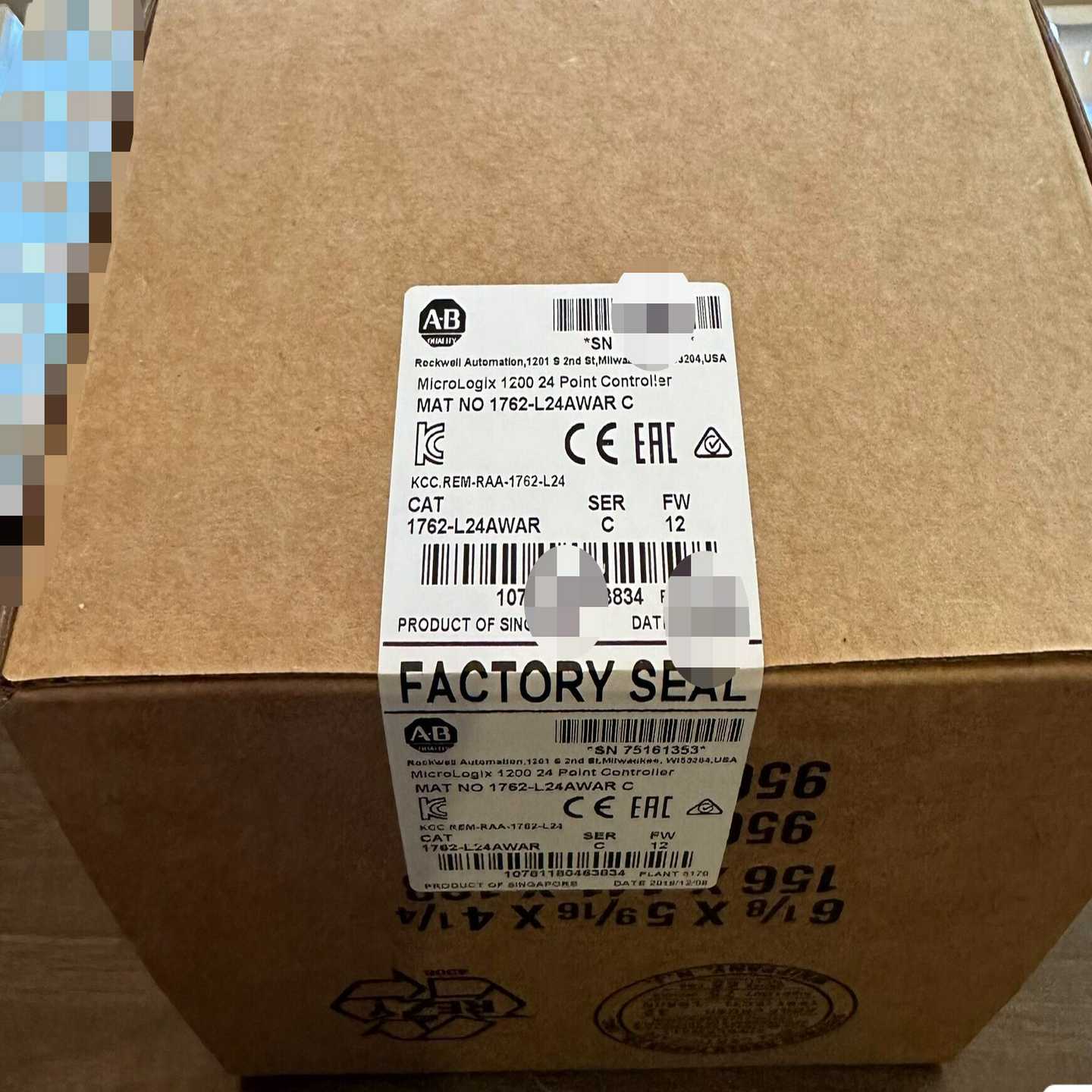 1762-L24AWAR未拆封询价