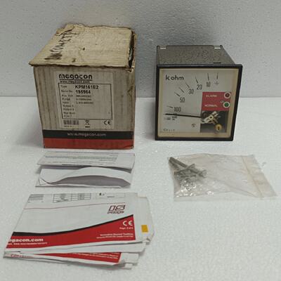 Megacon KPM161 Insulation Monitoring Relay 440V k Meter Line
