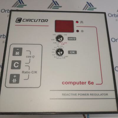 Circutor Computer 6E6 Power Factor Regulator 230400VAC  6A