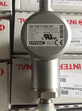 议价贺德克HYDAC传感器EDS3446-2-0400-000压力等级400bar 全新现