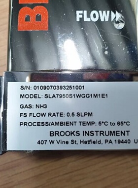 询价-BROOKS SLA7950S1WGG1M1E1 NH3 0