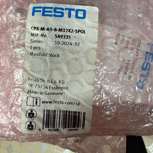 【询价】FESTO费斯托 CPX-M-AB-8-M12X2-5POL
