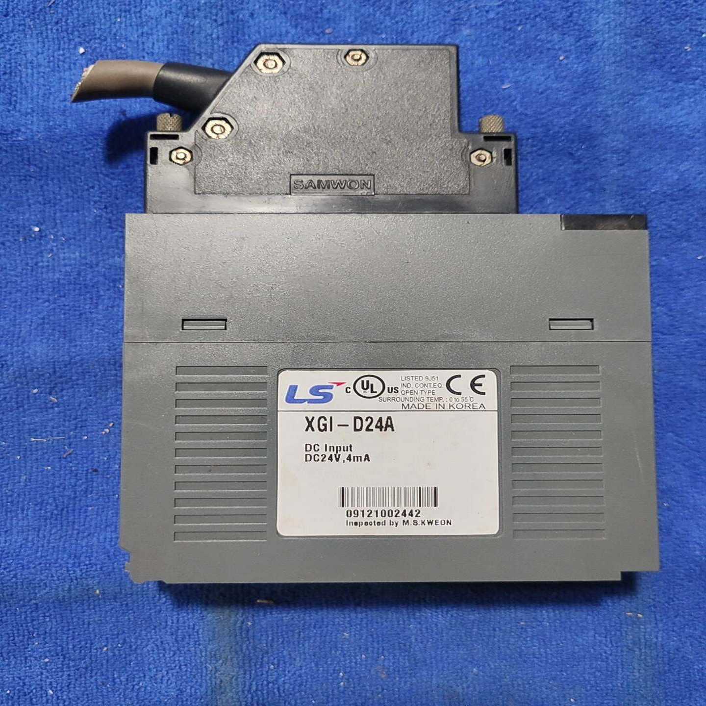 LS产电XGI-D24A直流输入模块拆机件功能包好实物--议价商品