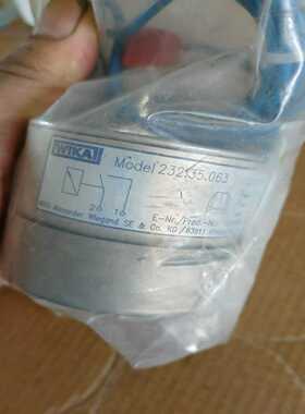 德国威卡WIKA电接点隔膜压力表，型号232.35.063，--议价商品