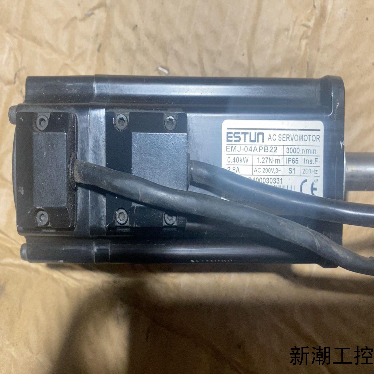 埃斯顿EMJ-04APB22伺服电机埃斯顿伺服马达拆机现货成议价商品
