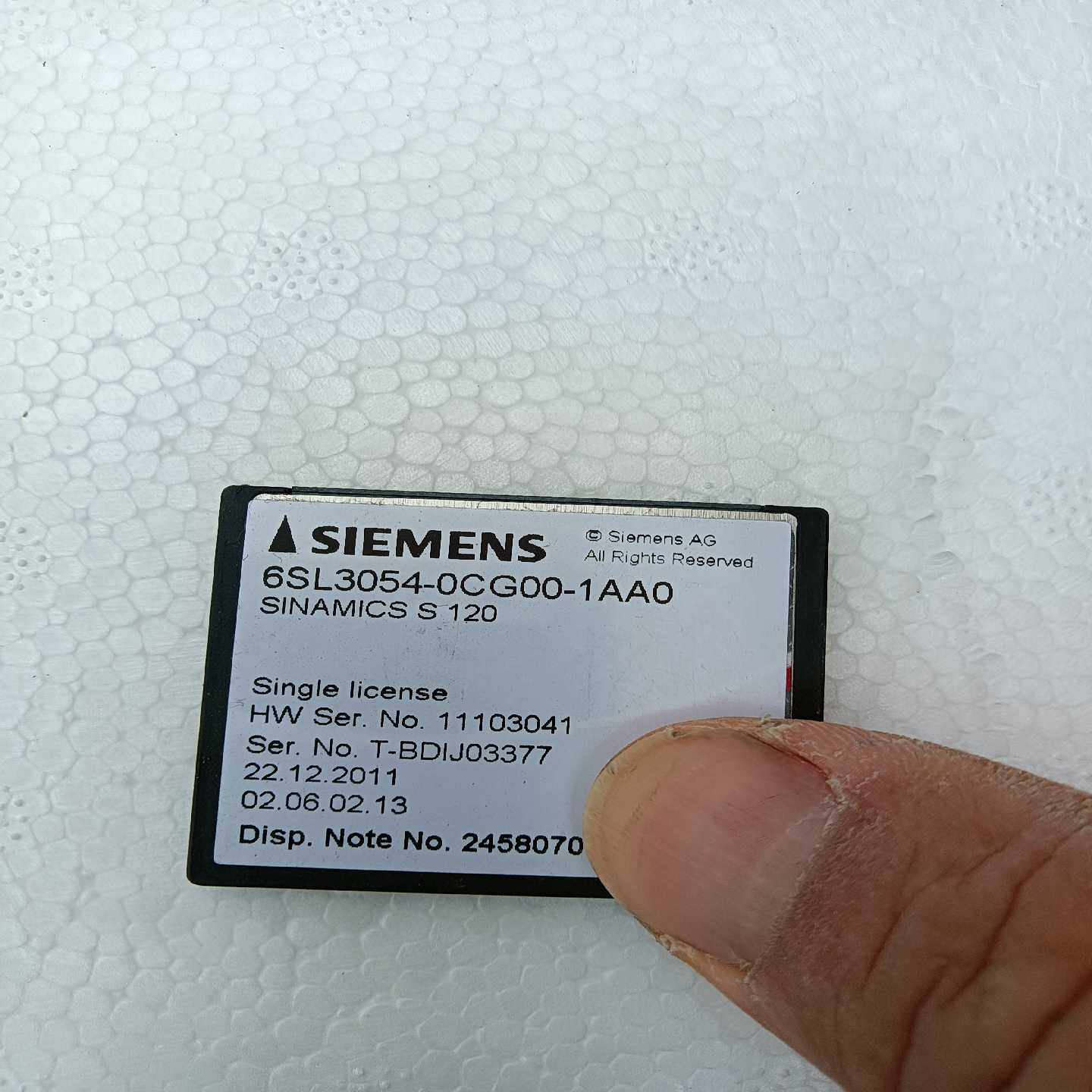 储存卡6SL3054-0CG00-1AA06SL0C询价