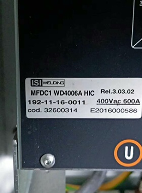 意大利GFWELDING点焊机电源控制器MFDCWEL