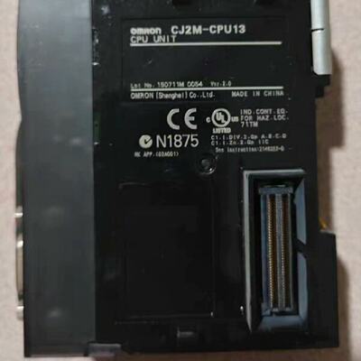 议价CJ2MCPU13OMRON模块PLC拆机件成