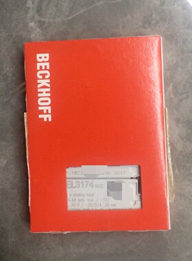 倍福EL31740002输入输出模块全新原装正品未拆封-议价