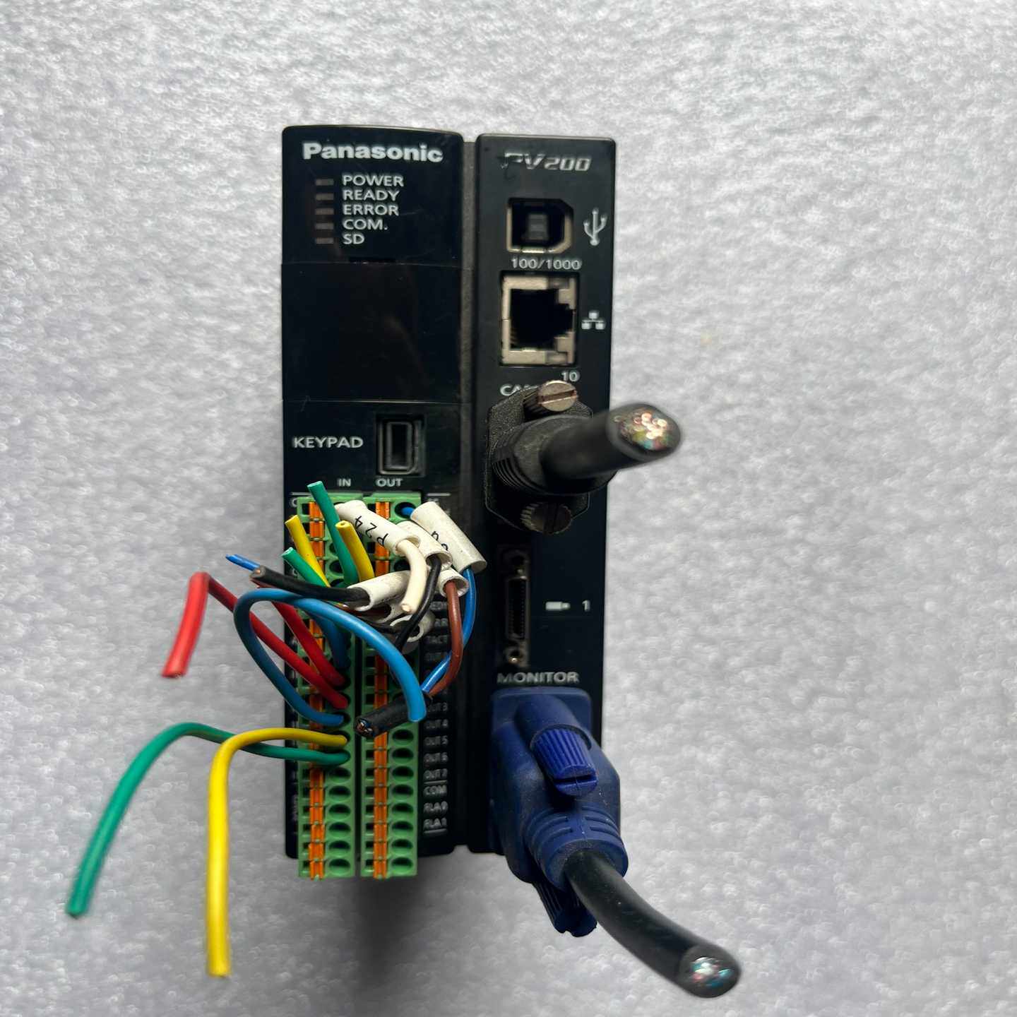 松下视觉控制器PV200，ANPV0202ADP，拆机成色如--议价商品