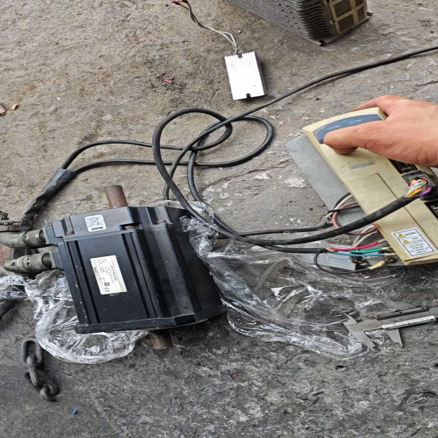 【议价】ls伺服1.2kw1000转双轴伺服套装，轴径20mm，适用