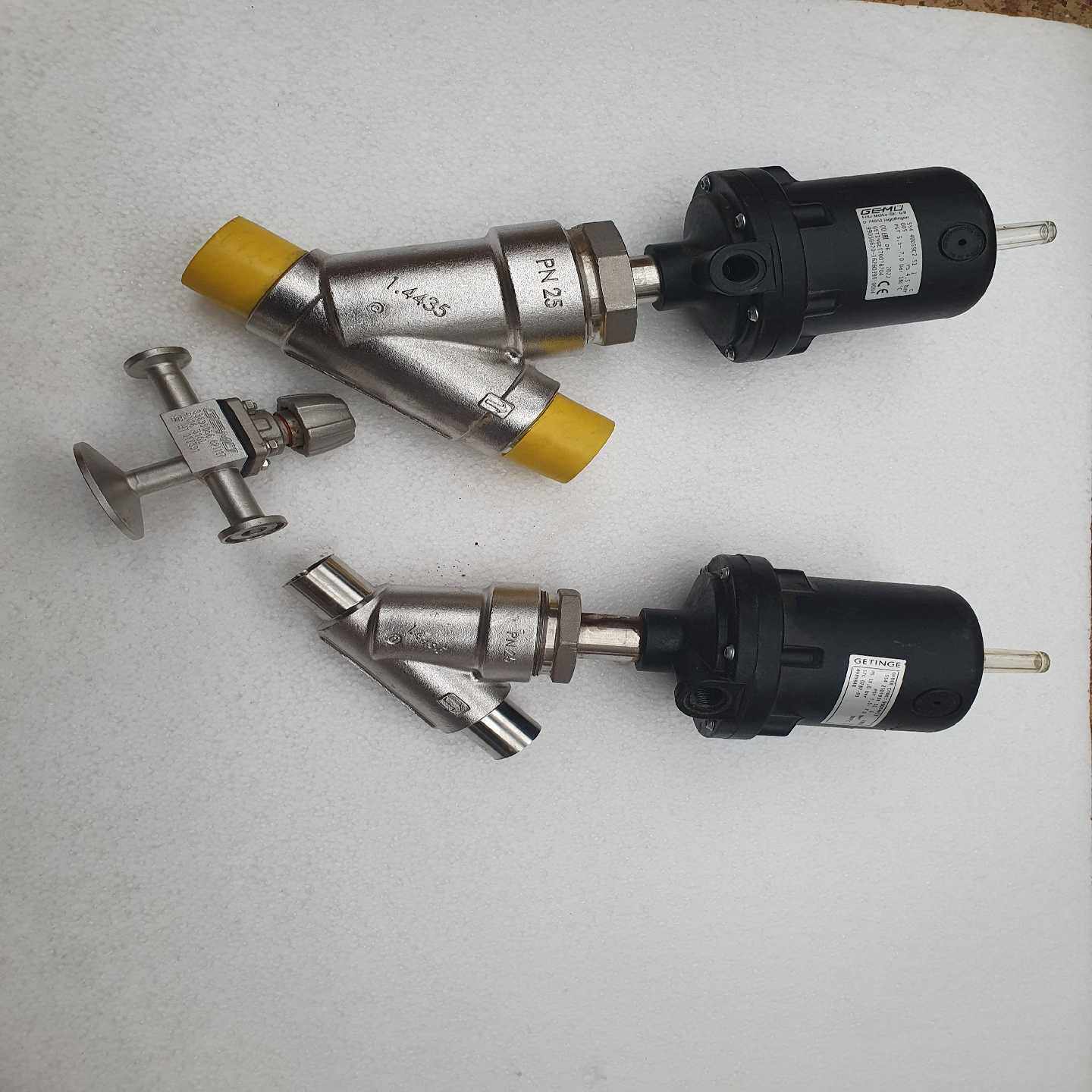 GEMU盖米阀门盖米角座阀洁定GETINGE灭菌器气动阀，成--议价商品