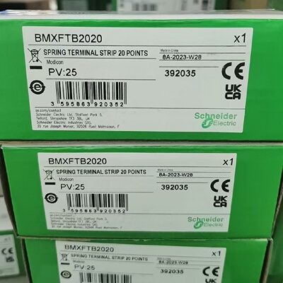 议价BMXFTB2800施耐德PLC可编程控制器压线式端子模块全新原装正