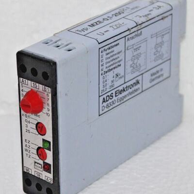 ADS Elektronik Typ MZE01250 TIMER RELAY