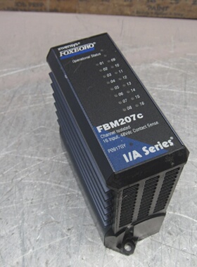 INVENSYSFOXBOROFBM207cP0917GY通道隔离输入模块XLNT二手取出
