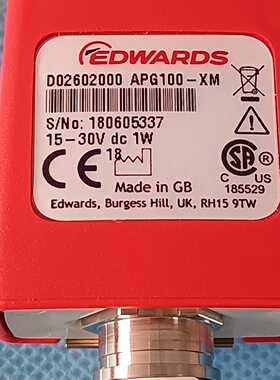 爱德华APG100XM真空计型号D02602000KF议价