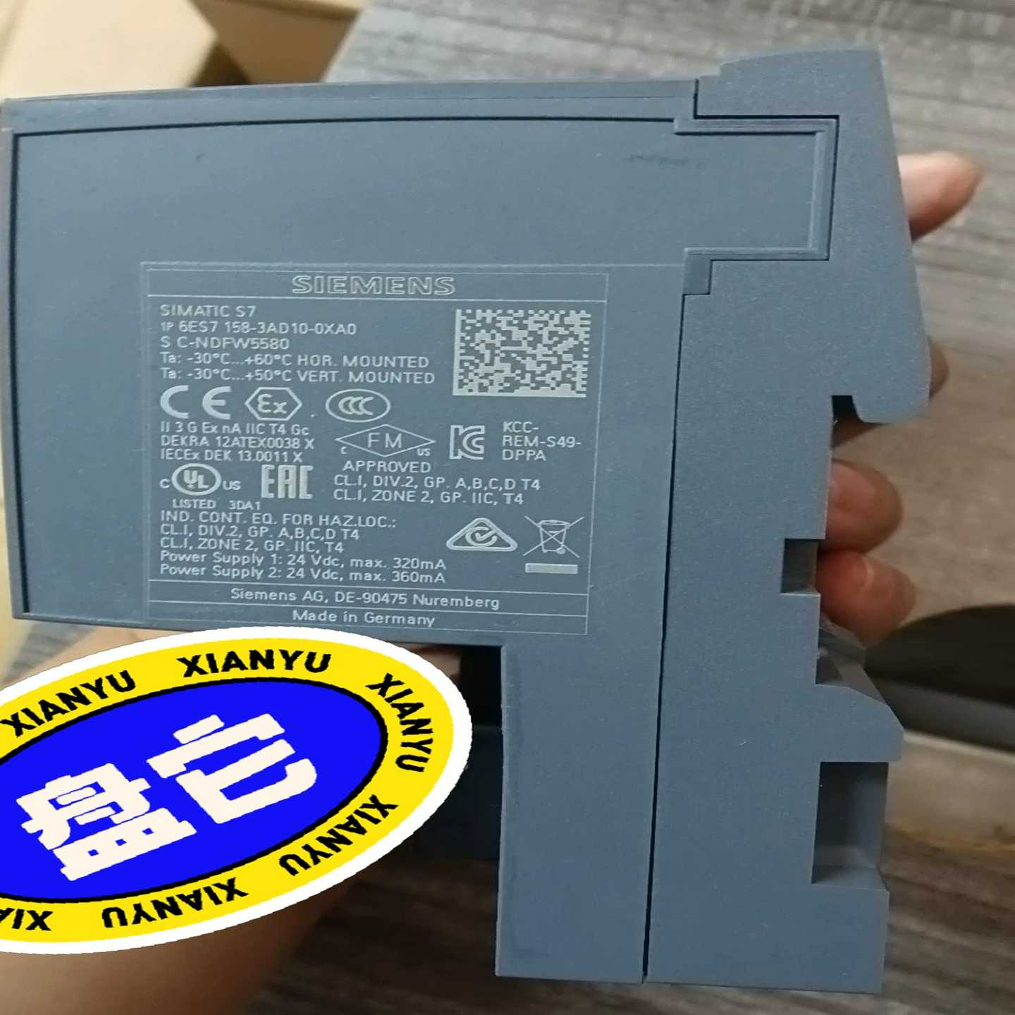 西门子6ES7158–3AD10–0XA0二手裸机，现货实--议价商品