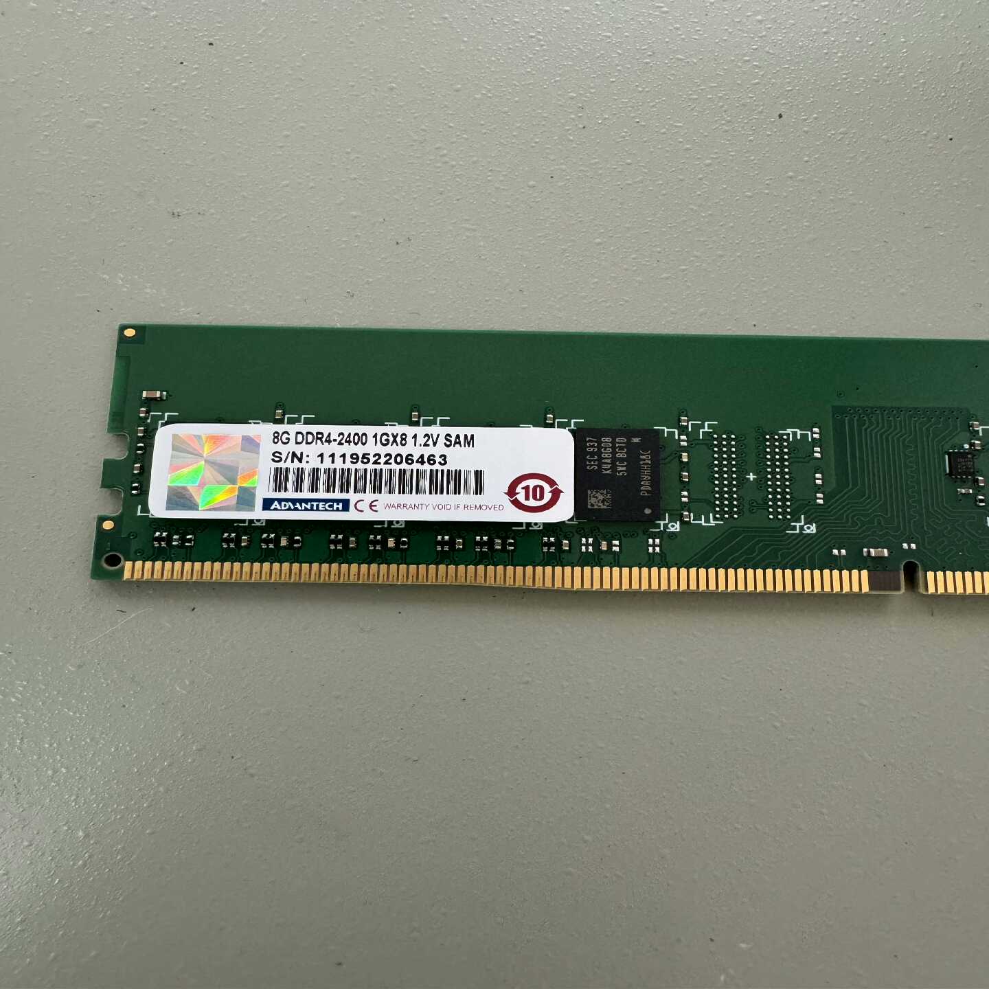 研华工业级内存条8GDDR4-2400询价