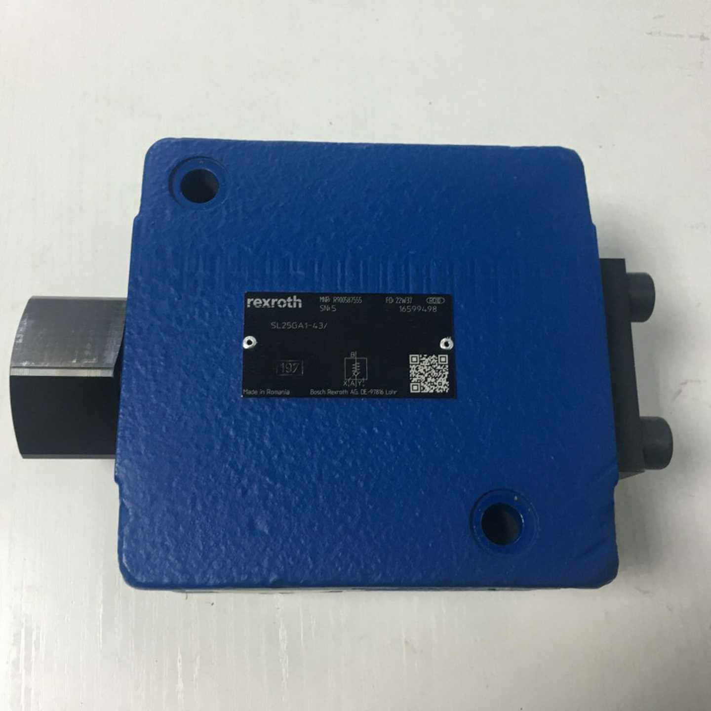 REXROTH力士乐液压单向阀R90058755K5SL25GA1-4电磁换向阀