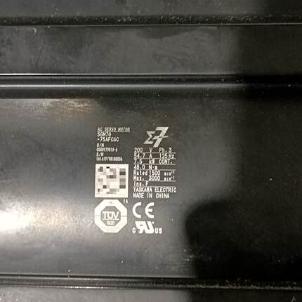 安川7系伺服电机SGM7G75AFC6C7.5kw，议价商品