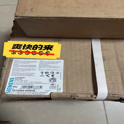交流接触器3RT5064-6AM36 库存一台~询价