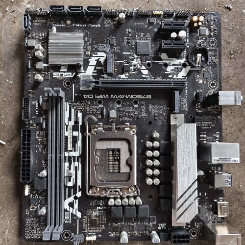 华硕B760M-AYW WIFI DA主板，LGA1700接-议价