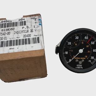 ATLAS COPCO 1202754200 30HG 75MBAR MANOMETRE NEW OLD STOCK