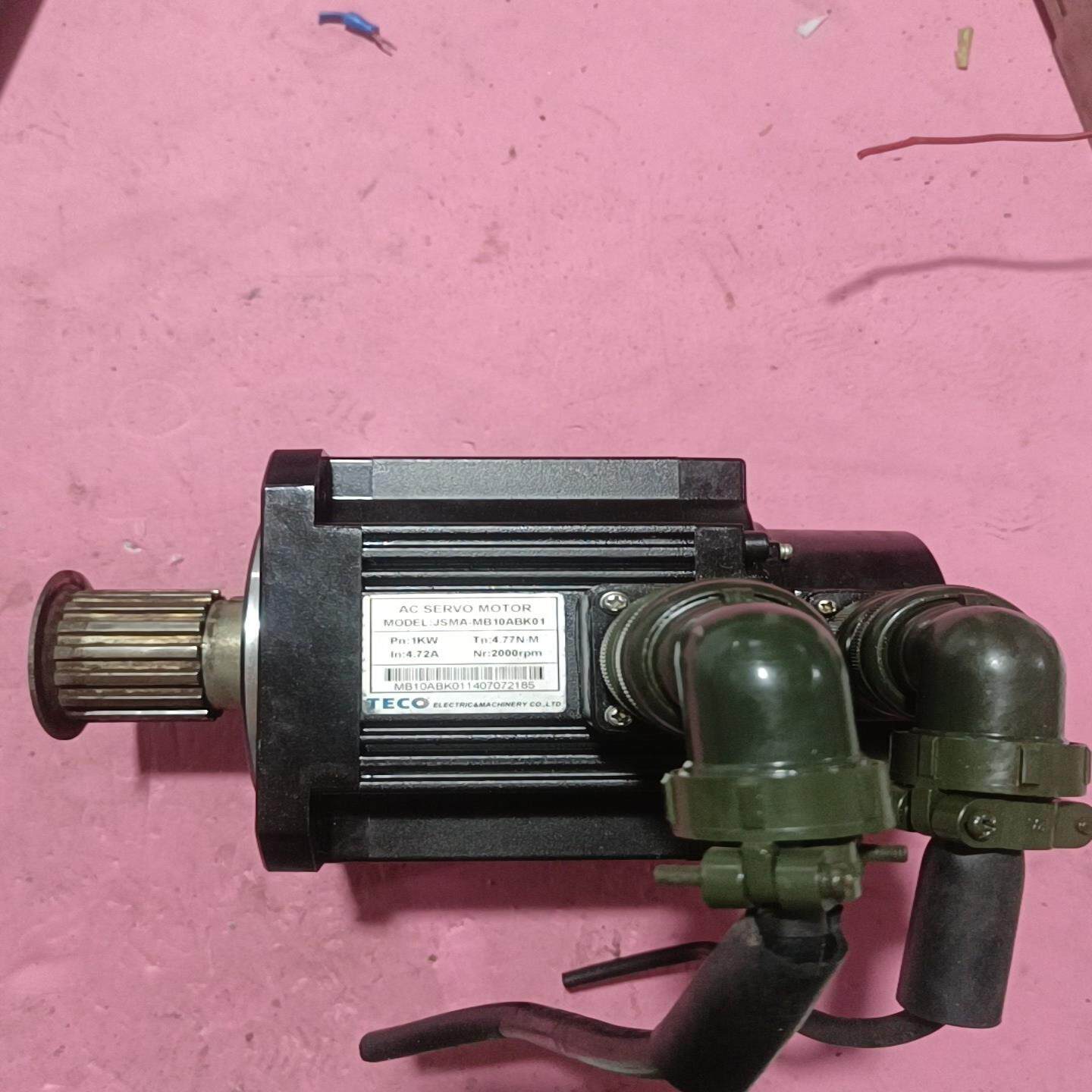 【请询价】东元伺服电机JSMA-MB10ABK01成色较新无拆