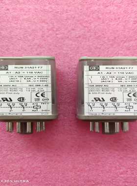 议价全新原装RUN31A21F7进口110VAC继电