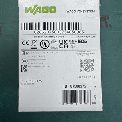 议价【全新原装】WAGO 750-375 PROFINE模块