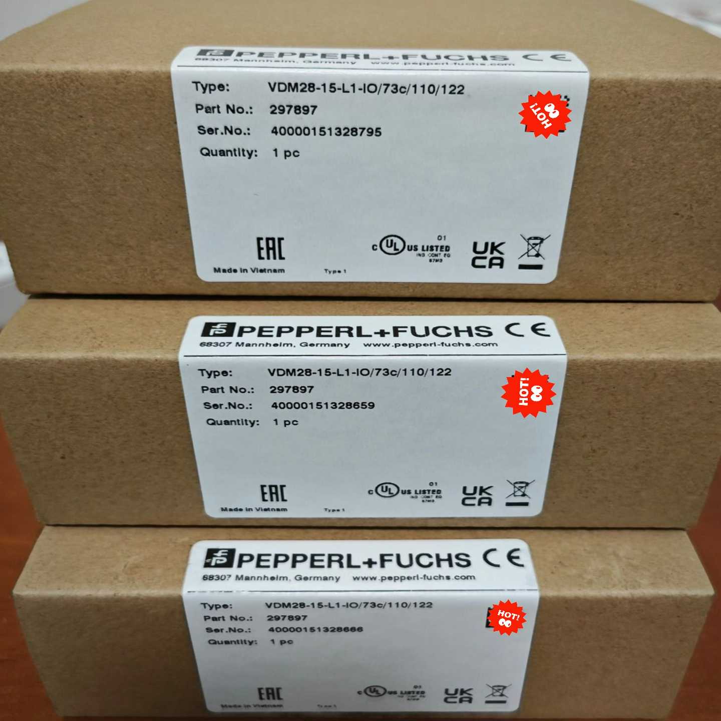 【议价】倍加福传感器VDM28-15-L1-1O/73c/110/1适用