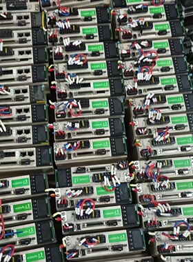 议价二手拆机口罩机上禾川750w驱动器电机x3e075a-a2