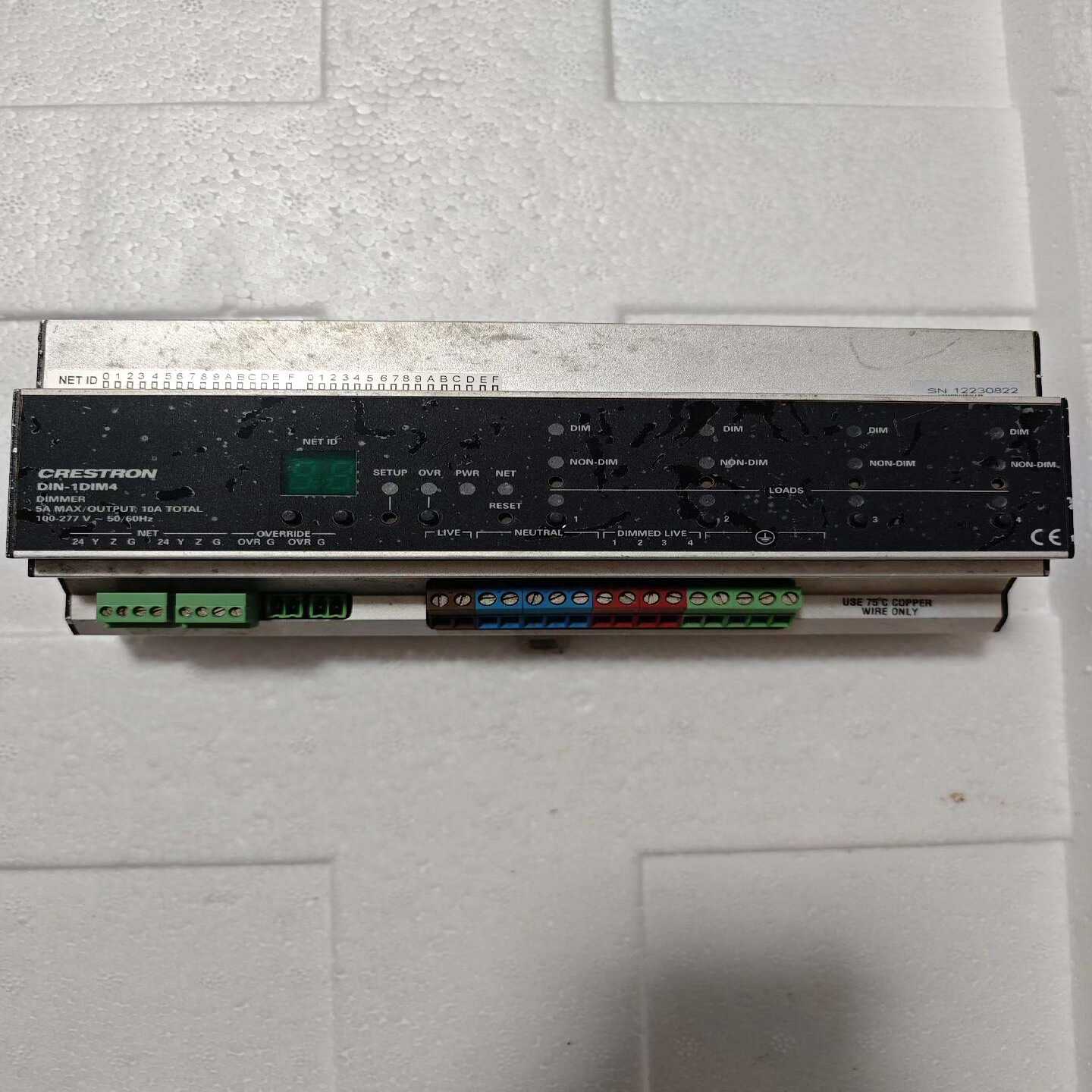 快思聪CrestronDIN-1DIM4四路调光模块，询价