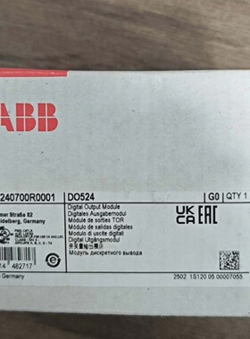 议价ABB数字输出模块DO524 1SAP240700R0001德国原装