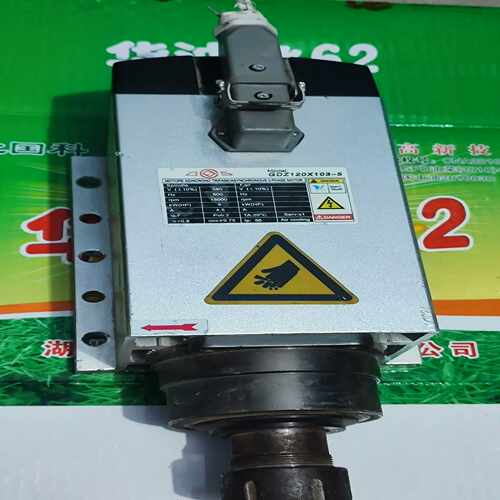 雕刻机主轴电机，型号GDZ120X103-5，5KW/380-议价