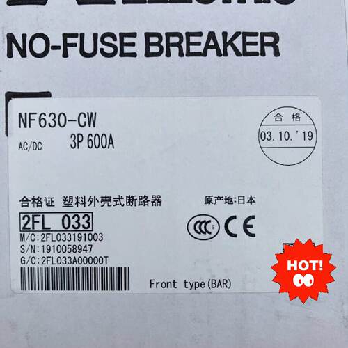 议价Circuit Breaker Nf400Cw 630Sw 800Hew 100适用