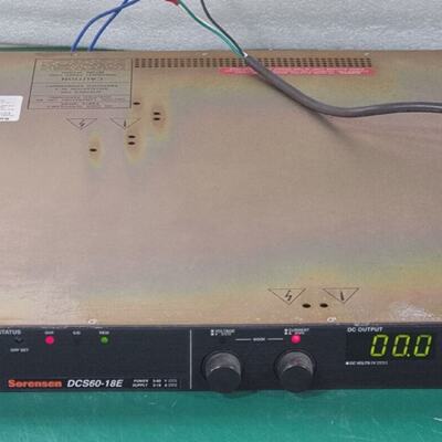 SORENSEN DCS6018E REV H DC Power Supply