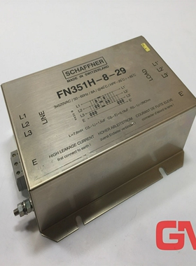 FiltroDeLneaSchaffnerFN351H-8-29FiltroEMC3x520VAC8