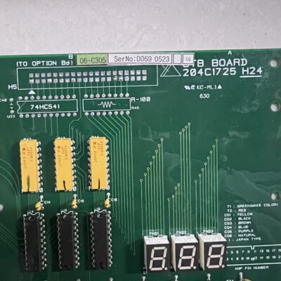 （请询价）现代电梯CTB主板型号204C1725H24绿色PCB