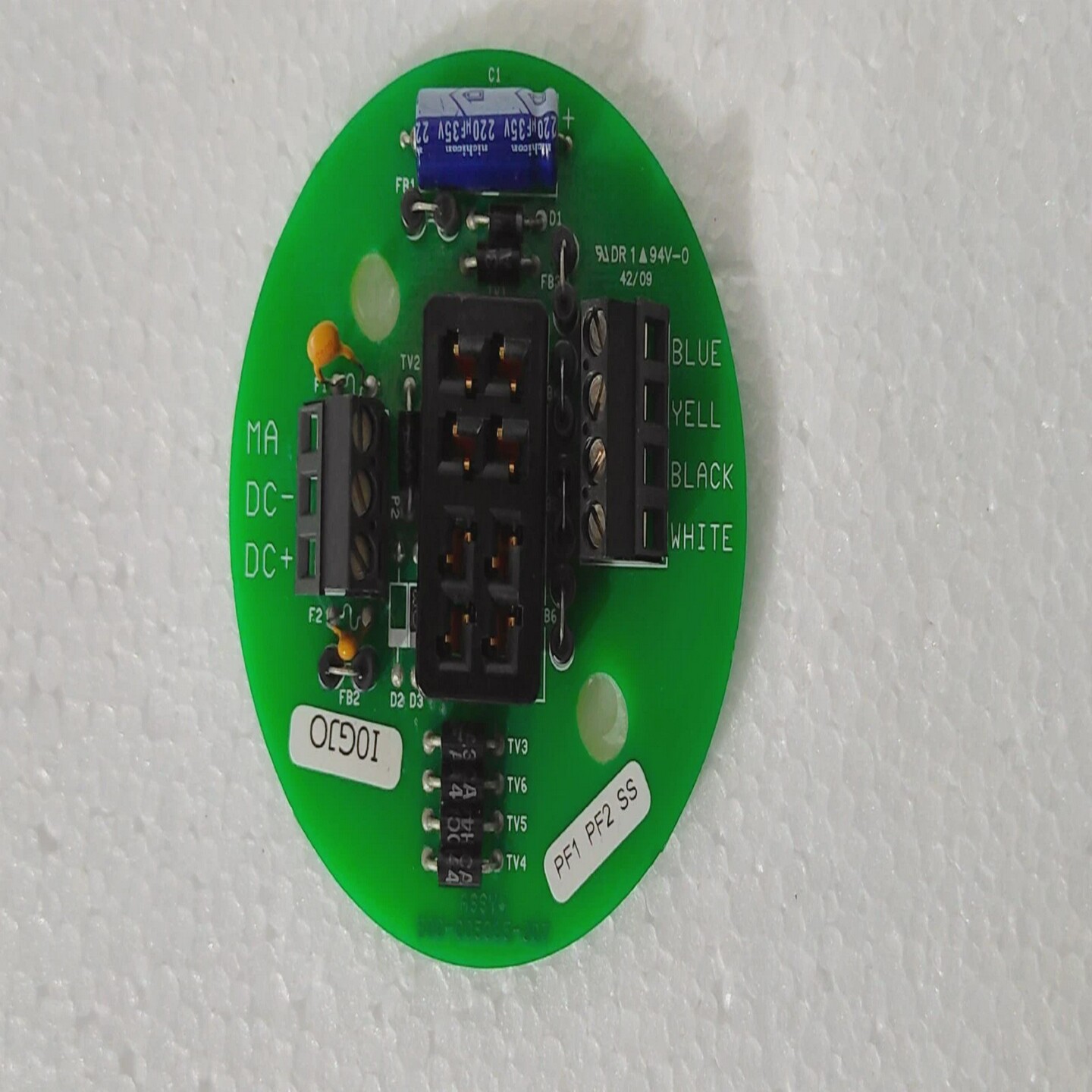 Detcon500-005065-007StandardConnectionBoardH2SSensor