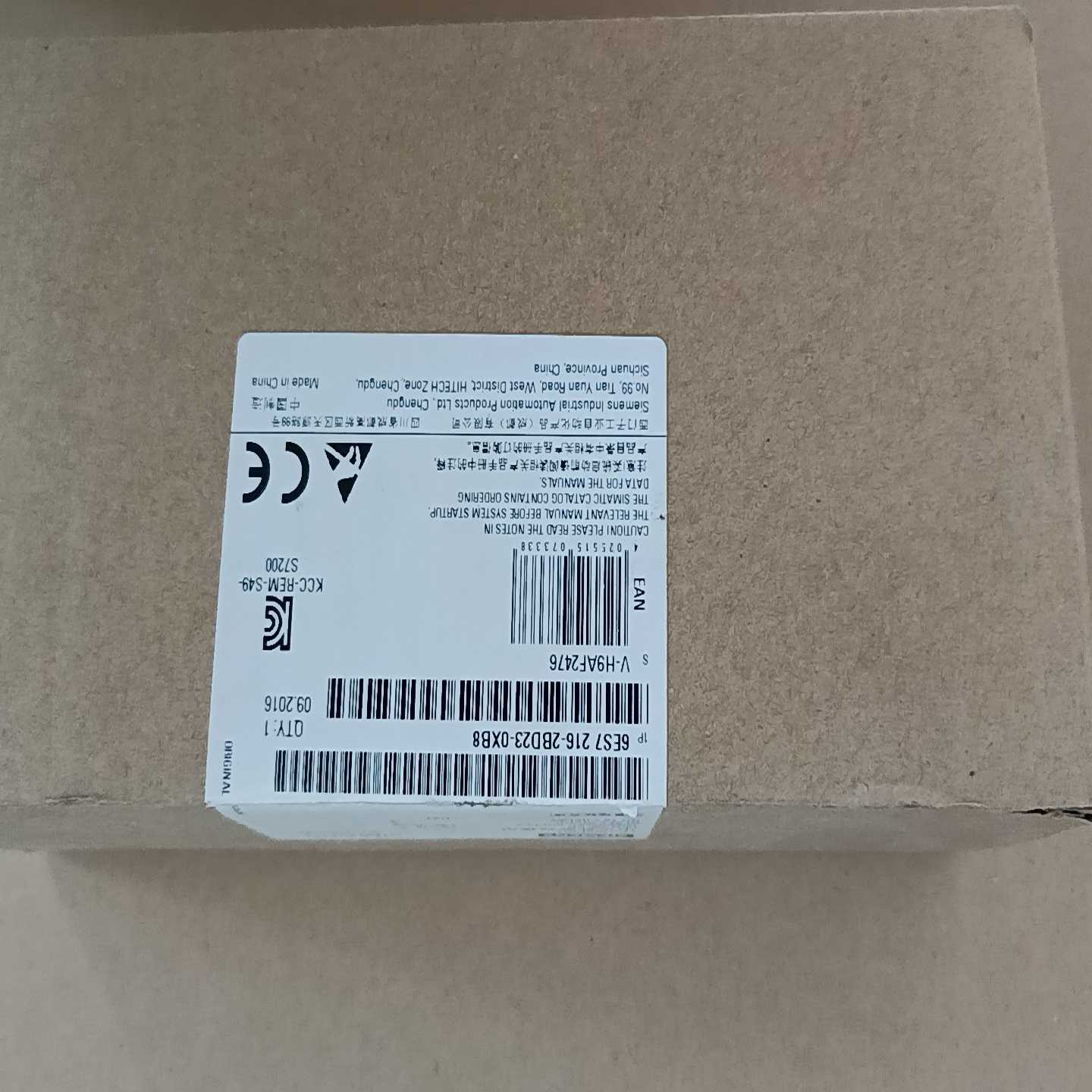 【议价】6ES7216-2BD23-0B8仅开封适用