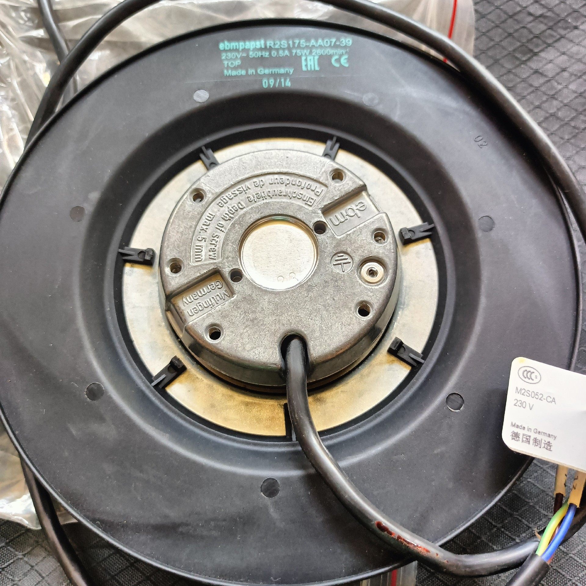 议价议价德国ebmpapst R2S175-AA07-39风机罩极议价