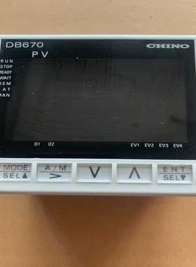 千野CHINO670温控表DB6702000B-10A，成色询价