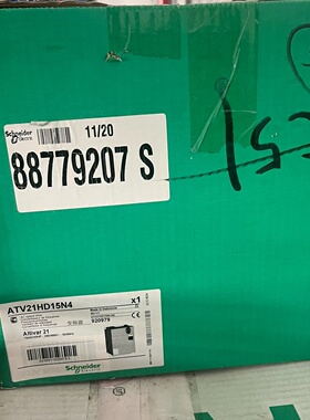 施耐德全新原装ATV21HD15N4变频器15议价